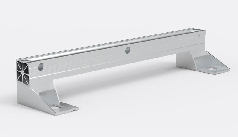 Lightweight beam, fast dynamics.